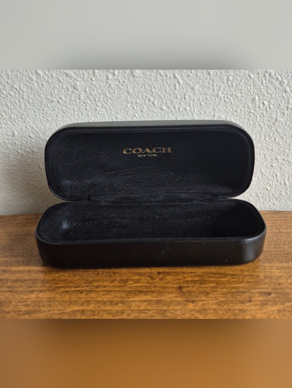 Coach New York Black Sunglasses Case